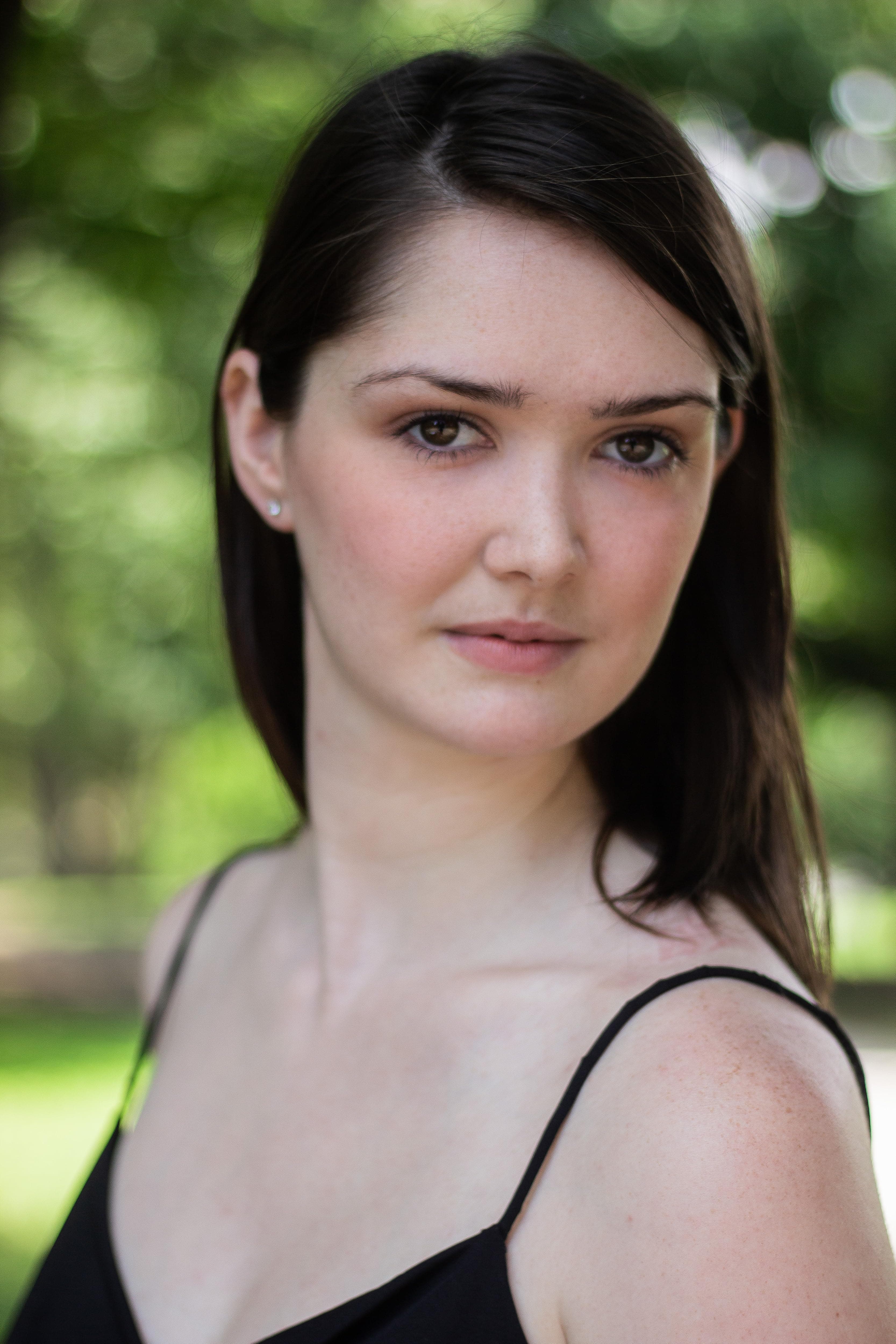 Veronica Murphy close-up portrait with direct gaze